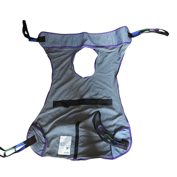 Patient Aid Full Body Commode Sling - Medium, 200lb. Maximum Carrying Capacity - Picture 3 of 6